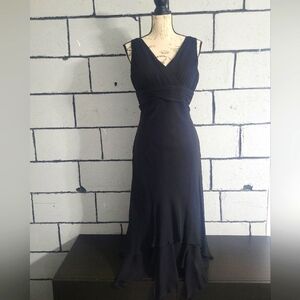 3/$50 SALE! DONNA MORGAN Elegant Black Sleeveless Dress Sz 10